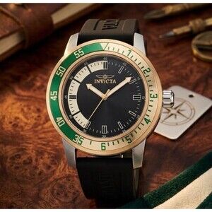 Invicta Specialty COMPASS Men’s 45MM Luxury Collection + Impact Dive Travel Case